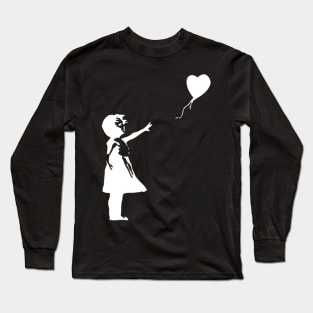 Girl with a balloon Long Sleeve T-Shirt